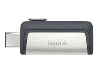 SanDisk Ultra Dual - USB flash-enhet - 128 GB SDDDC2-128G-G46