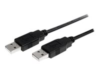 StarTech.com 2m USB 2.0 A to A Cable - M/M - 2m USB 2.0 aa Cable - USB a male to a male Cable (USB2AA2M) - USB-kabel - USB till USB - 2 m USB2AA2M