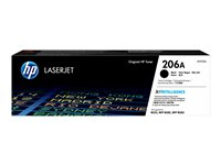 HP 206A - Svart - original - LaserJet - tonerkassett (W2110A) - för Color LaserJet Pro M255, M283, MFP M282, MFP M283 W2110A