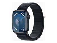 Apple Watch Series 9 (GPS) - midnattsaluminium - smart klocka med sportögla - midnatt - 64 GB MR8Y3KS/A