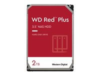 WD Red Plus WD20EFZX - hårddisk - 2 TB - SATA 6Gb/s WD20EFZX