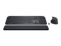 Logitech MX Keys Combo for Business - sats med tangentbord och mus - QWERTY - hela norden - grafit Inmatningsenhet 920-010931