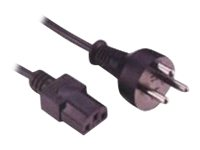 MicroConnect - strömkabel - power IEC 60320 C13 - 1.8 m PE120418R