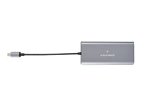 Kramer KDock-2 USB-C Hub Multiport Adapter - dockningsstation - USB-C - HDMI - 1GbE 91-00015799