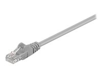 MicroConnect nätverkskabel - 25 cm - grå B-UTP50025
