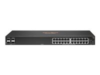 HPE Aruba 6100 24G 4SFP+ Switch - switch - 28 portar - Administrerad - rackmonterbar JL678A#ABB