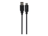 DELTACO - USB typ C-kabel - 24 pin USB-C till USB - 2 m USBC-1006-LSZH