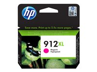 HP 912XL - Lång livslängd - magenta - original - bläckpatron 3YL82AE