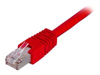 Deltaco patch-kabel - 3 m - röd STP-63R