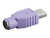 MicroConnect tangentbord/mus/USB-adapter USBA-M/PS2-F