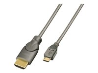 Lindy HDMI to MHL Cable - kabel för video / ljud - MHL / HDMI - 50 cm 41565