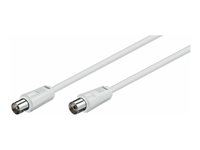 MicroConnect antennförlängningskabel - 50 cm - vit COAX005W