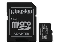 Kingston Canvas Select Plus - flash-minneskort - 32 GB - microSDHC UHS-I SDCS2/32GB