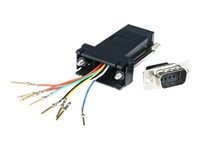 StarTech.com DB9 to RJ45 Modular Adapter - M/F - Serial adapter - DB-9 (M) to RJ-45 (F) - GC98MF - seriell adapter GC98MF