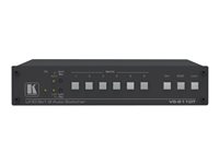 Kramer VS-611DT 6x1:2 4K60 4:2:0 HDMI/HDBaseT Extended Reach PoE Auto Switcher - video-/ljudomkopplare - Administrerad - rackmonterbar 20-00611090