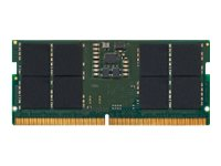 Kingston - DDR5 - sats - 32 GB: 2 x 16 GB - SO DIMM 262-pin - 5600 MHz / PC5-44800 - ej buffrad KCP556SS8K2-32