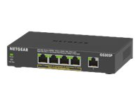 NETGEAR GS305Pv2 - switch - 5 portar - ohanterad GS305P-200PES