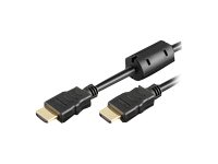 MicroConnect High Speed HDMI with Ethernet - HDMI-kabel med Ethernet - 1 m HDM19191V1.4FC