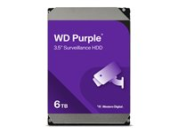 WD Purple WD63PURZ - hårddisk - 6 TB - SATA 6Gb/s WD63PURZ